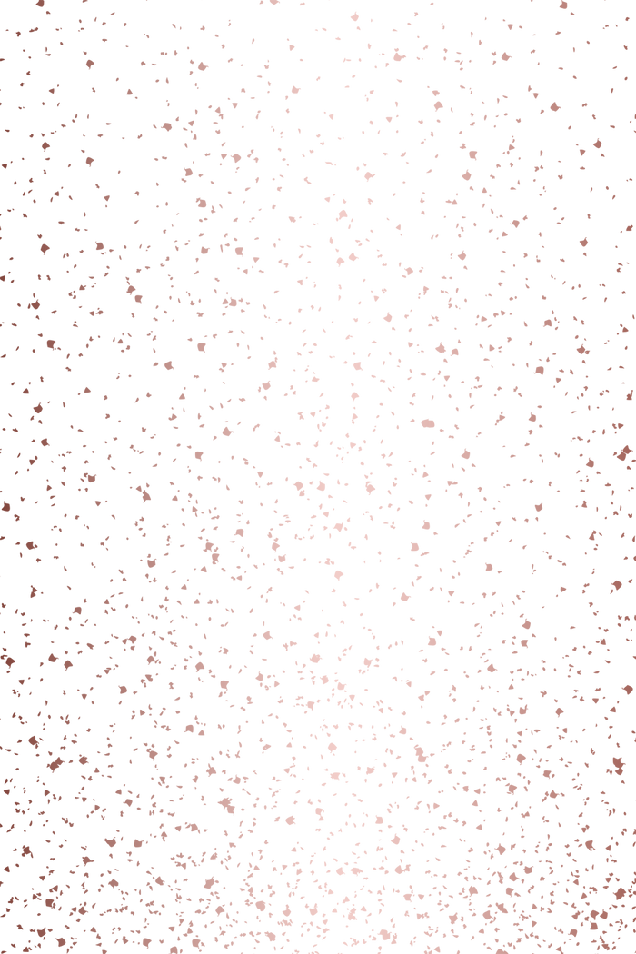 Egypt Rose Gold Sprinkles Bottom Concentrated Rectangle